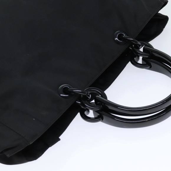 PRADA Hand Bag Nylon Black Auth ep4308 - Picture 6 of 16